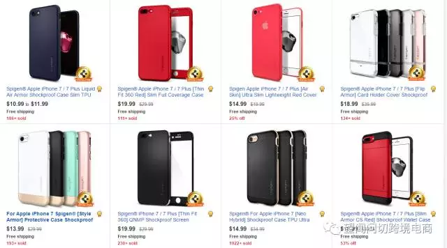 “iPhone 8 (case , cover )”爆款卖家排行榜早已产生！