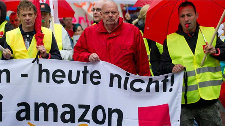亚马逊意大利和德国大批员工计划在黑色星期五罢工