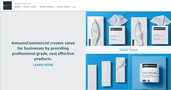 亚马逊再次开拓自有品牌城池，首推B2B品牌AmazonCommercia